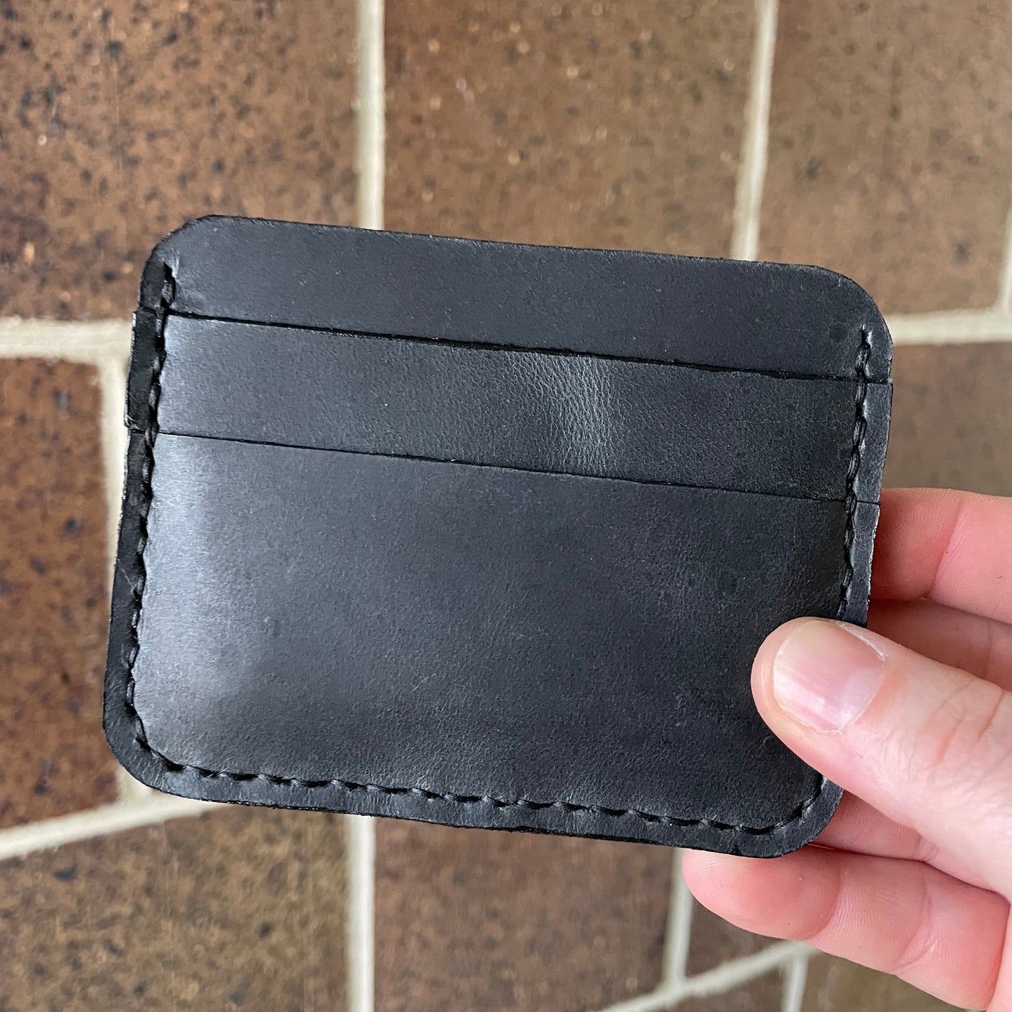 Leather Layers Wallet Hand Stitched