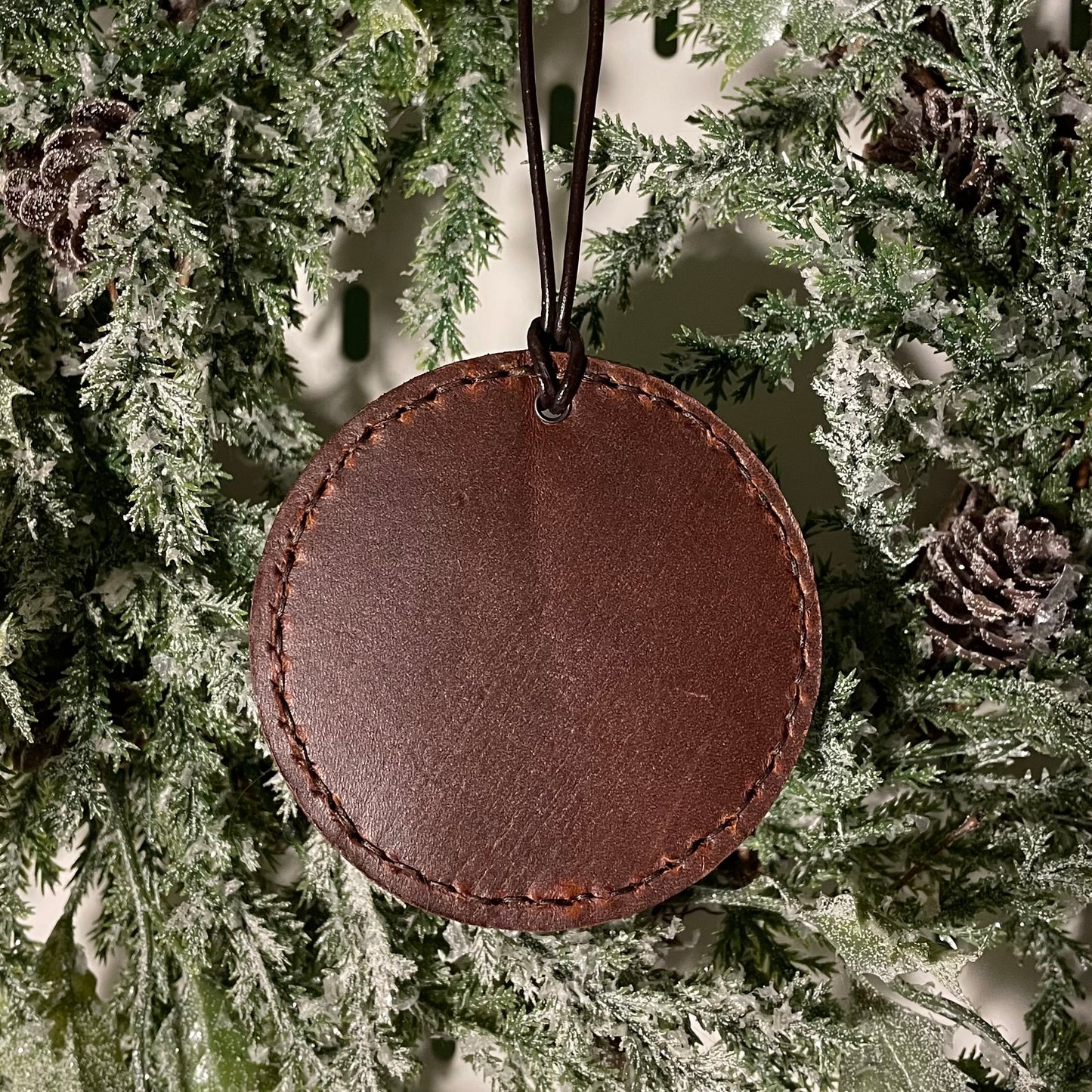 Leather Ornament #9