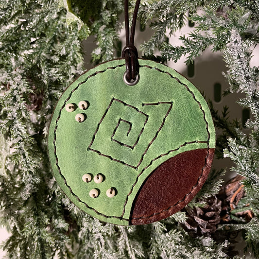 Leather Ornament #13