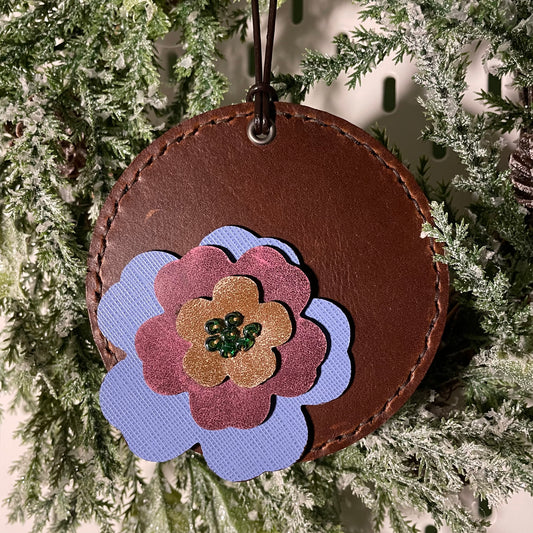Leather Ornament #47