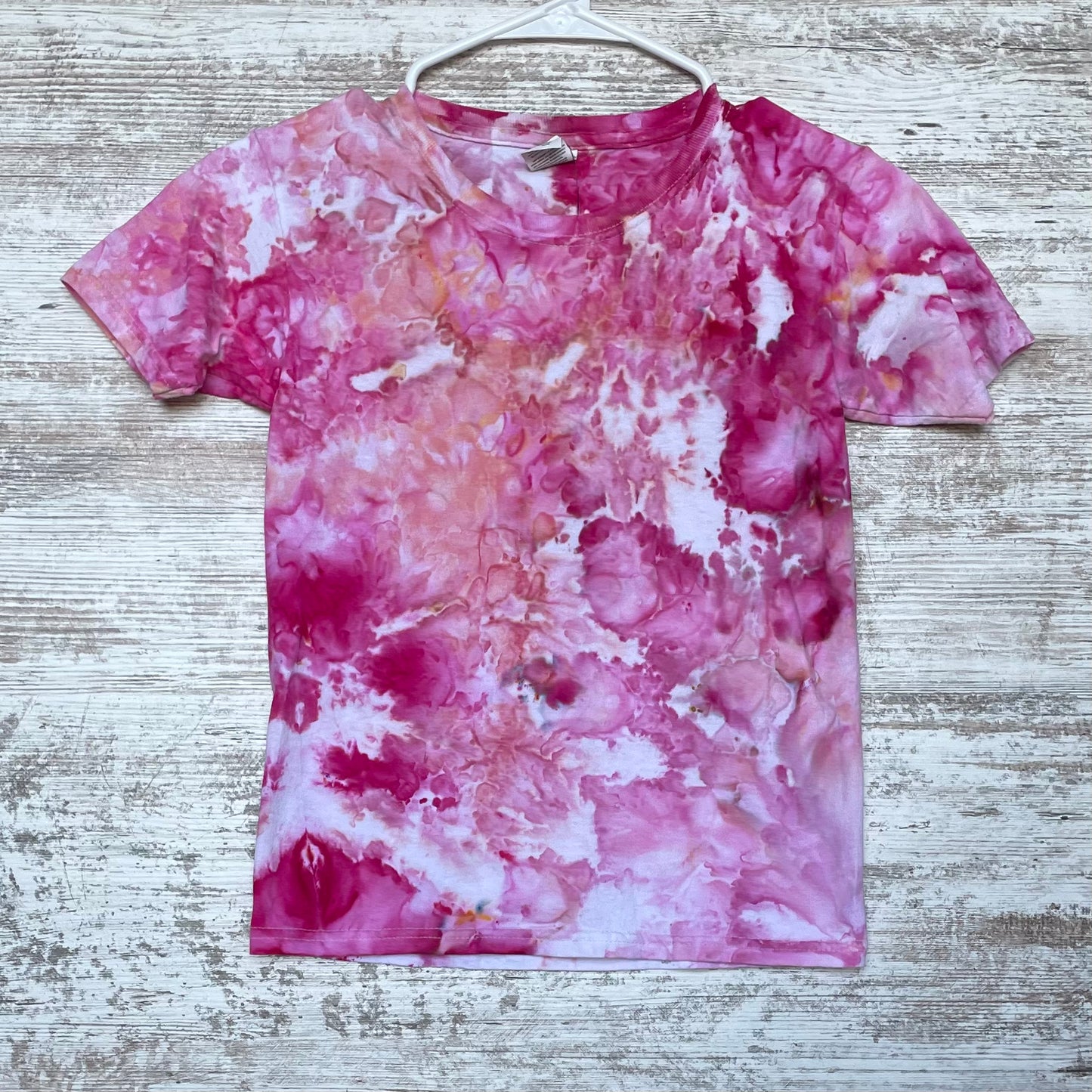 Blossom Pink Ice-Dyed Youth T-shirt