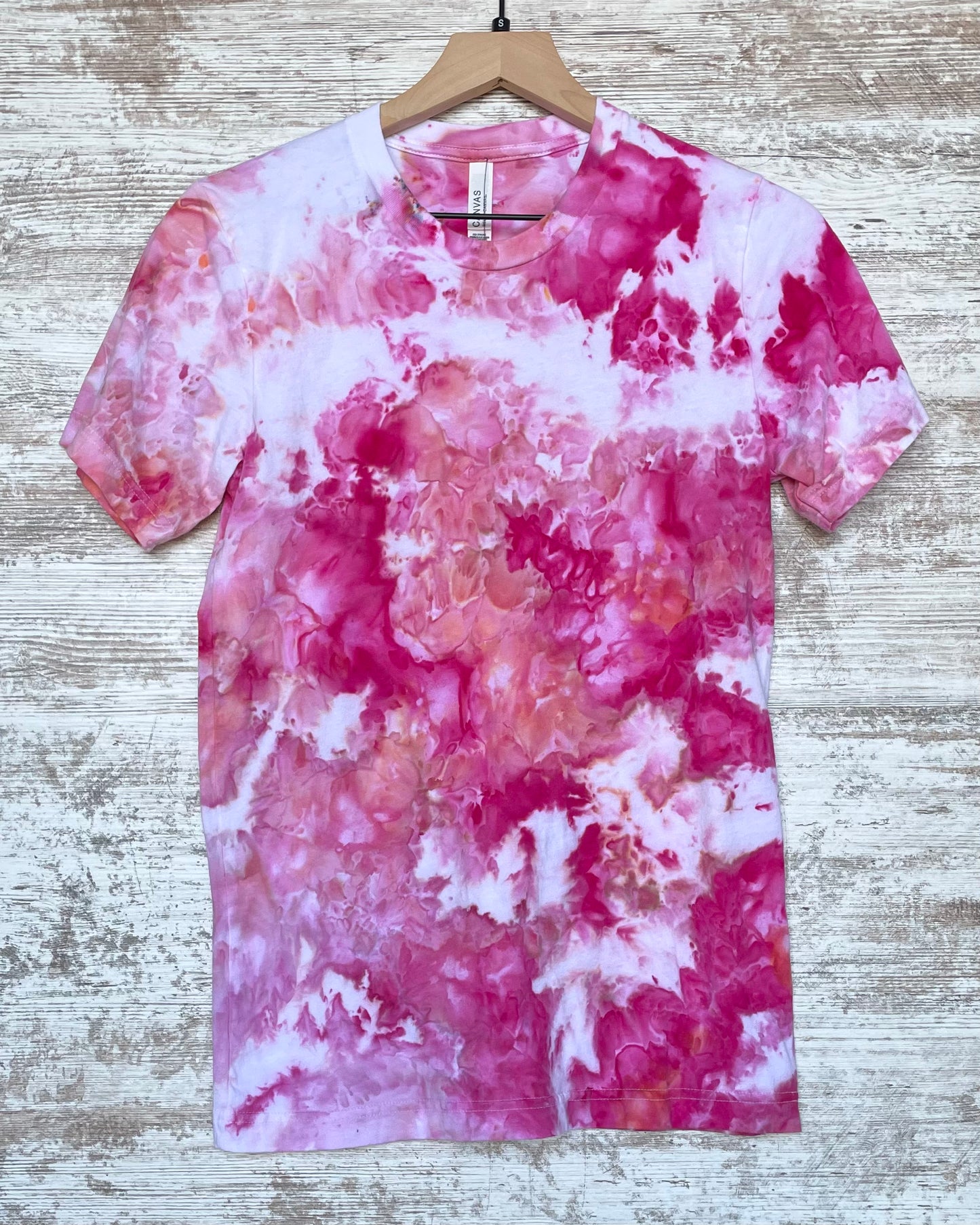 Blossom Pink Ice-Dyed Adult Unisex T-shirt