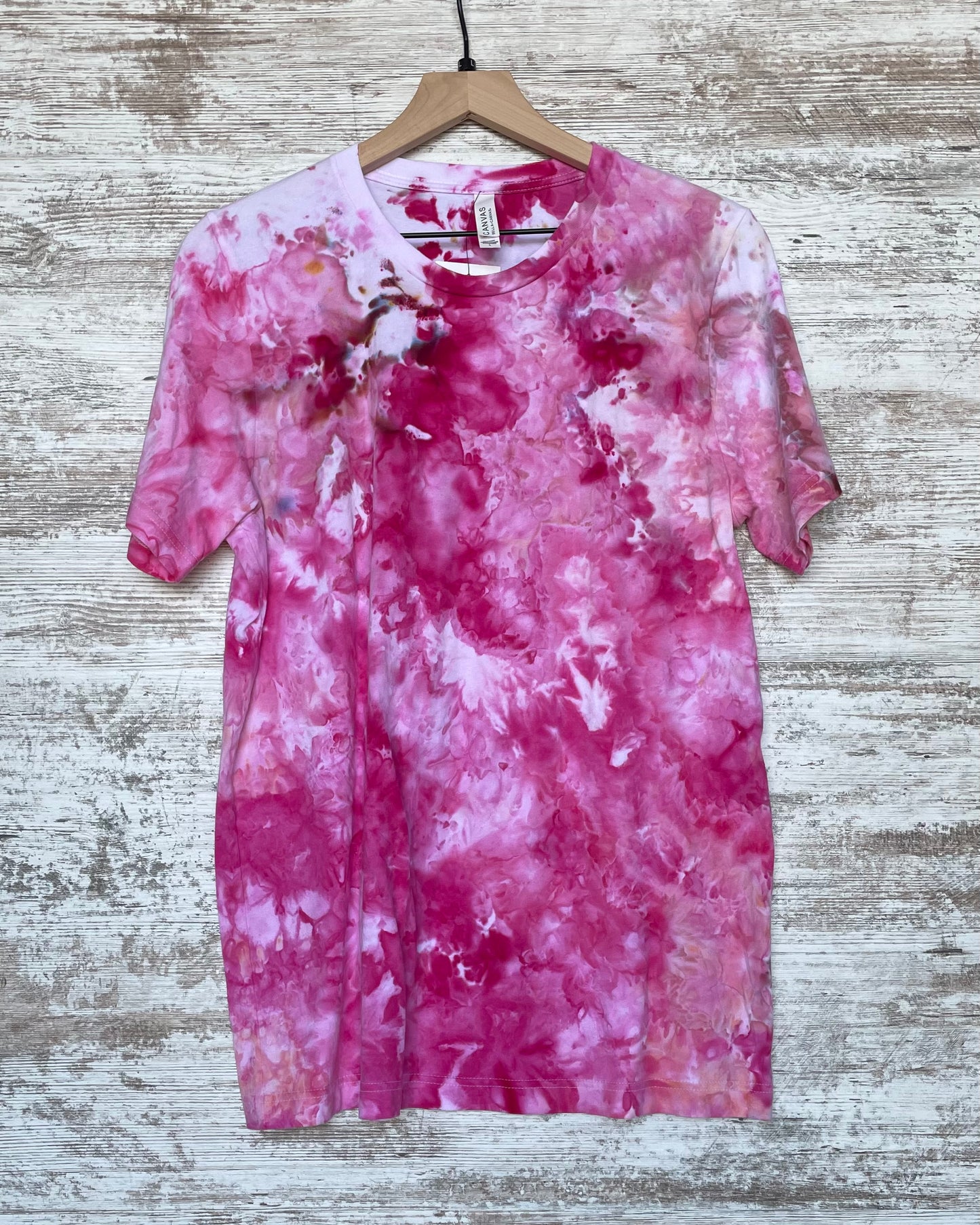Blossom Pink Ice-Dyed Adult Unisex T-shirt