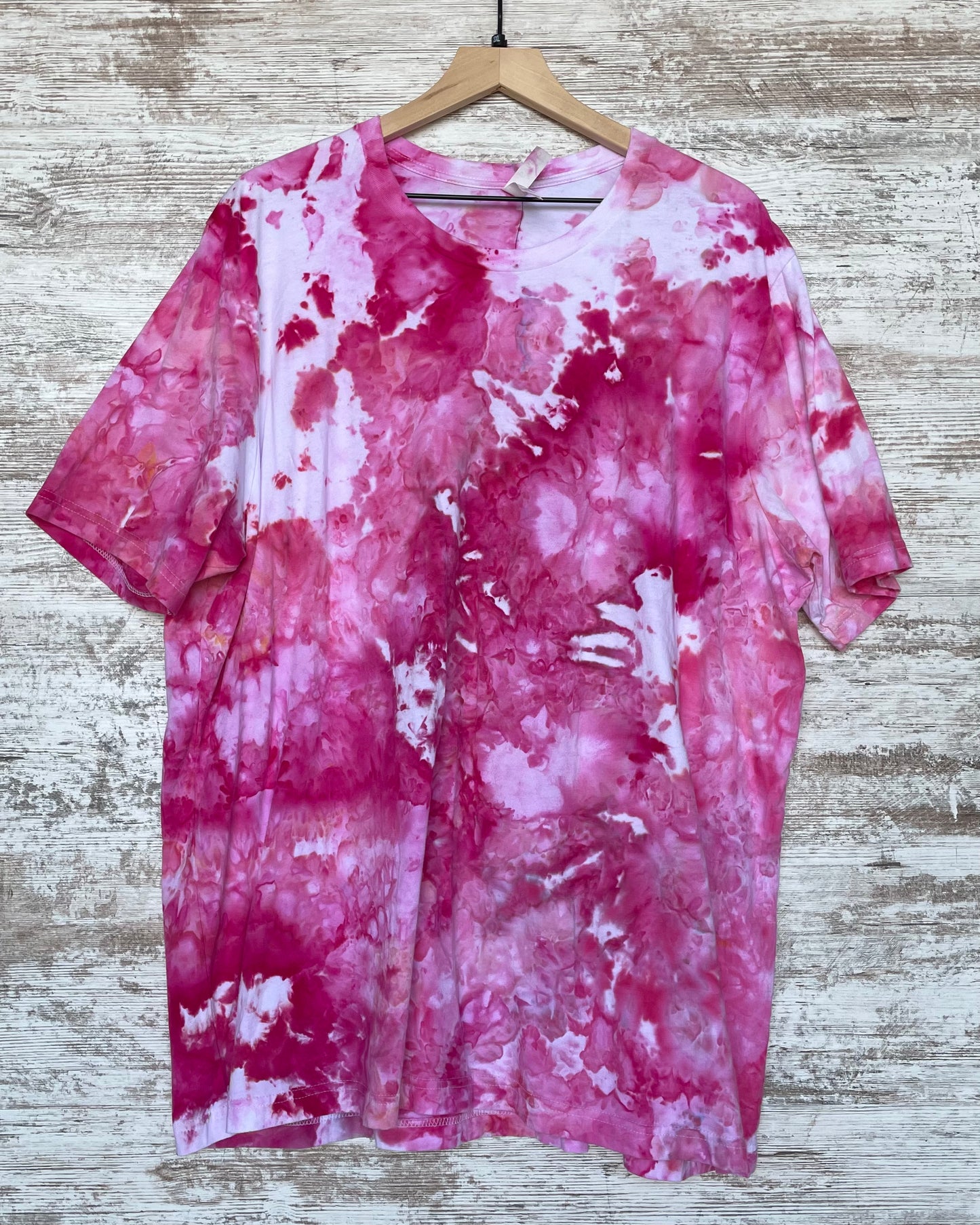 Blossom Pink Ice-Dyed Adult Unisex T-shirt