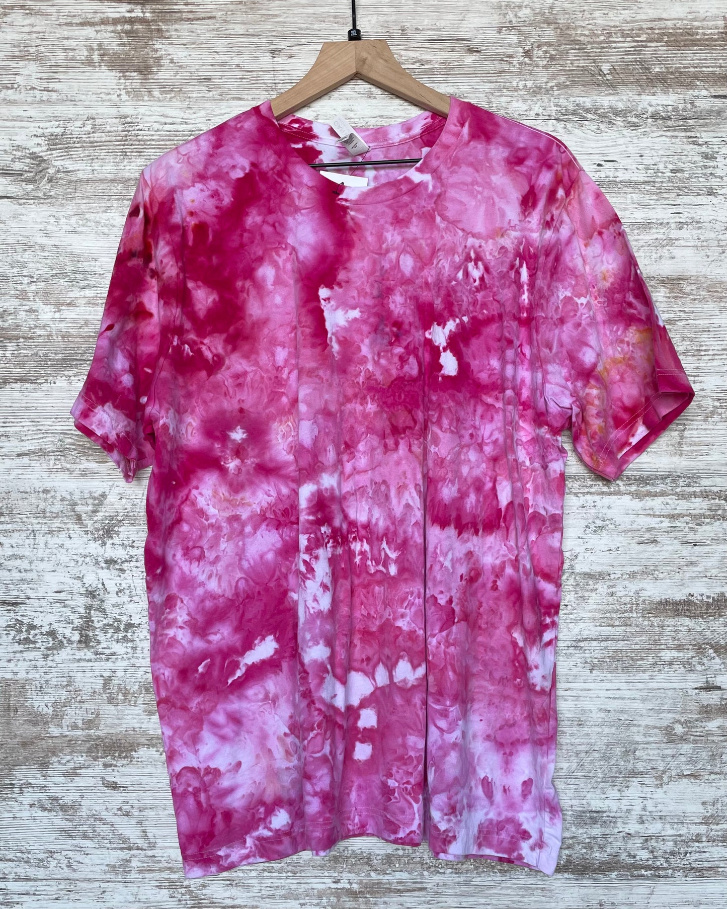 Blossom Pink Ice-Dyed Adult Unisex T-shirt