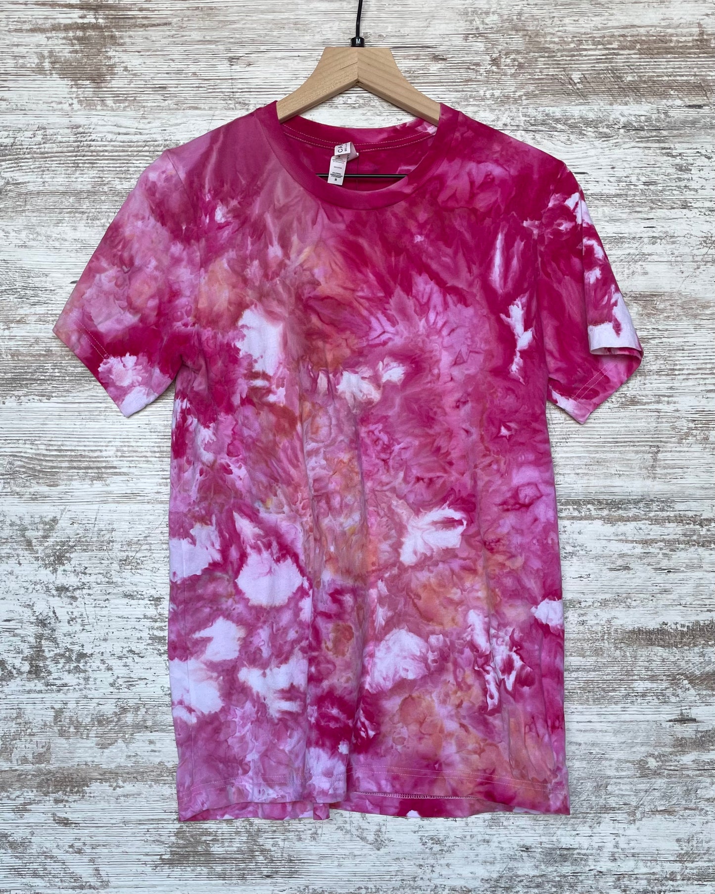 Blossom Pink Ice-Dyed Adult Unisex T-shirt
