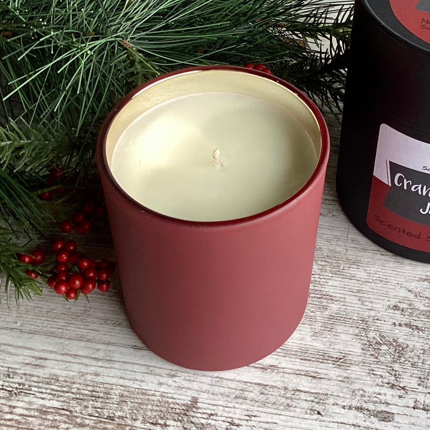 Cran-Apple Jam Soy Candle