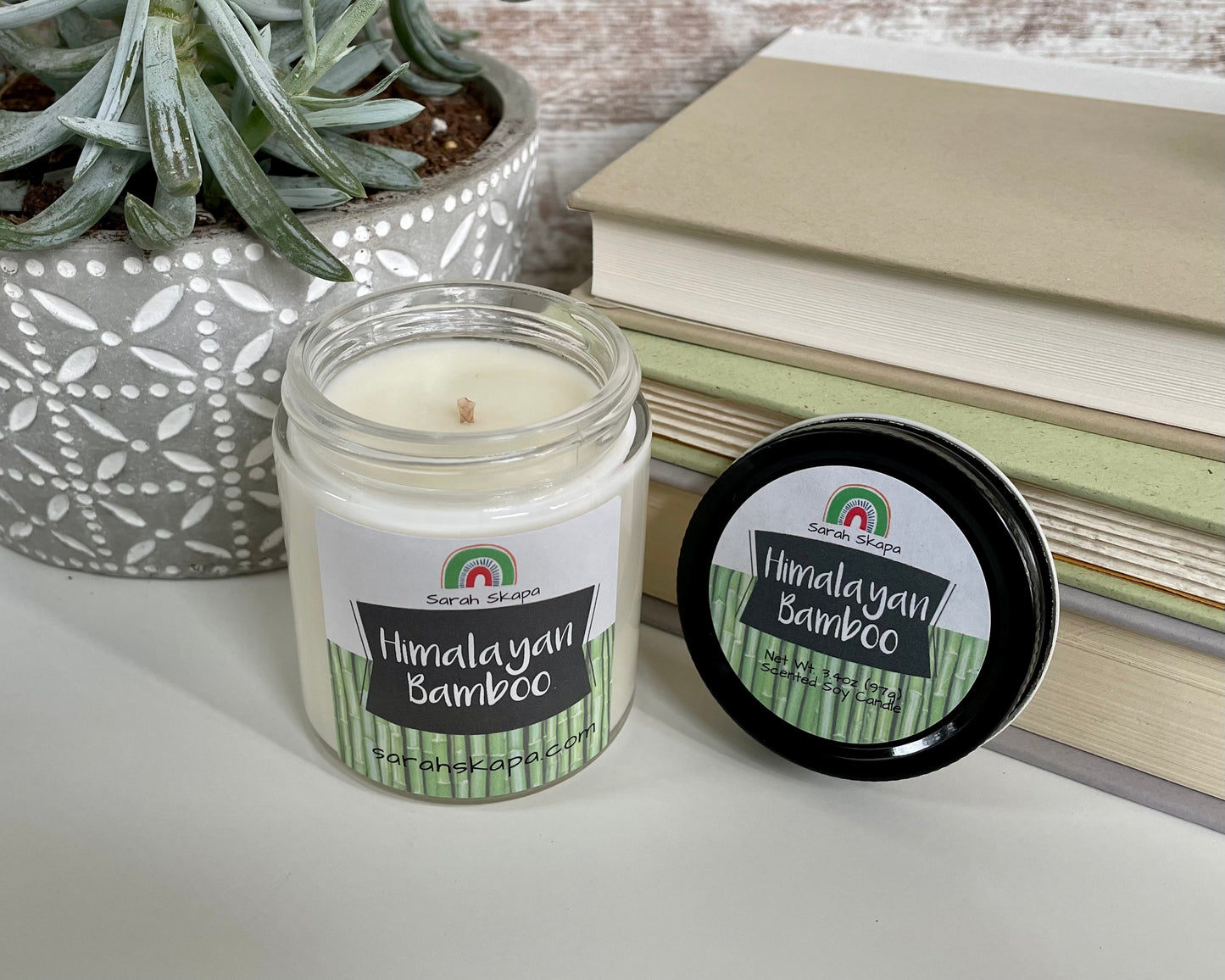 Himalayan Bamboo Scented Soy Candle
