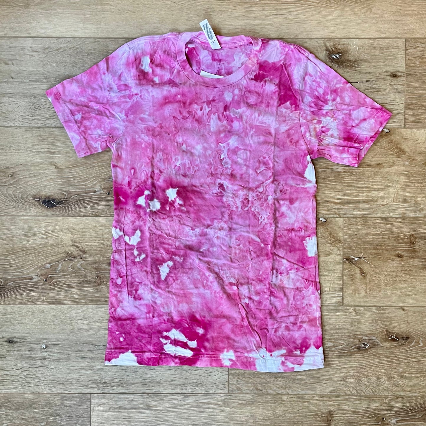 Blossom Pink Ice-Dyed Adult Unisex T-shirt
