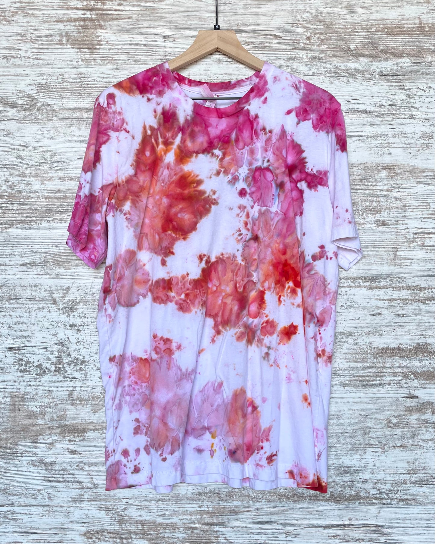 Blossom Pink Ice-Dyed Adult Unisex T-shirt