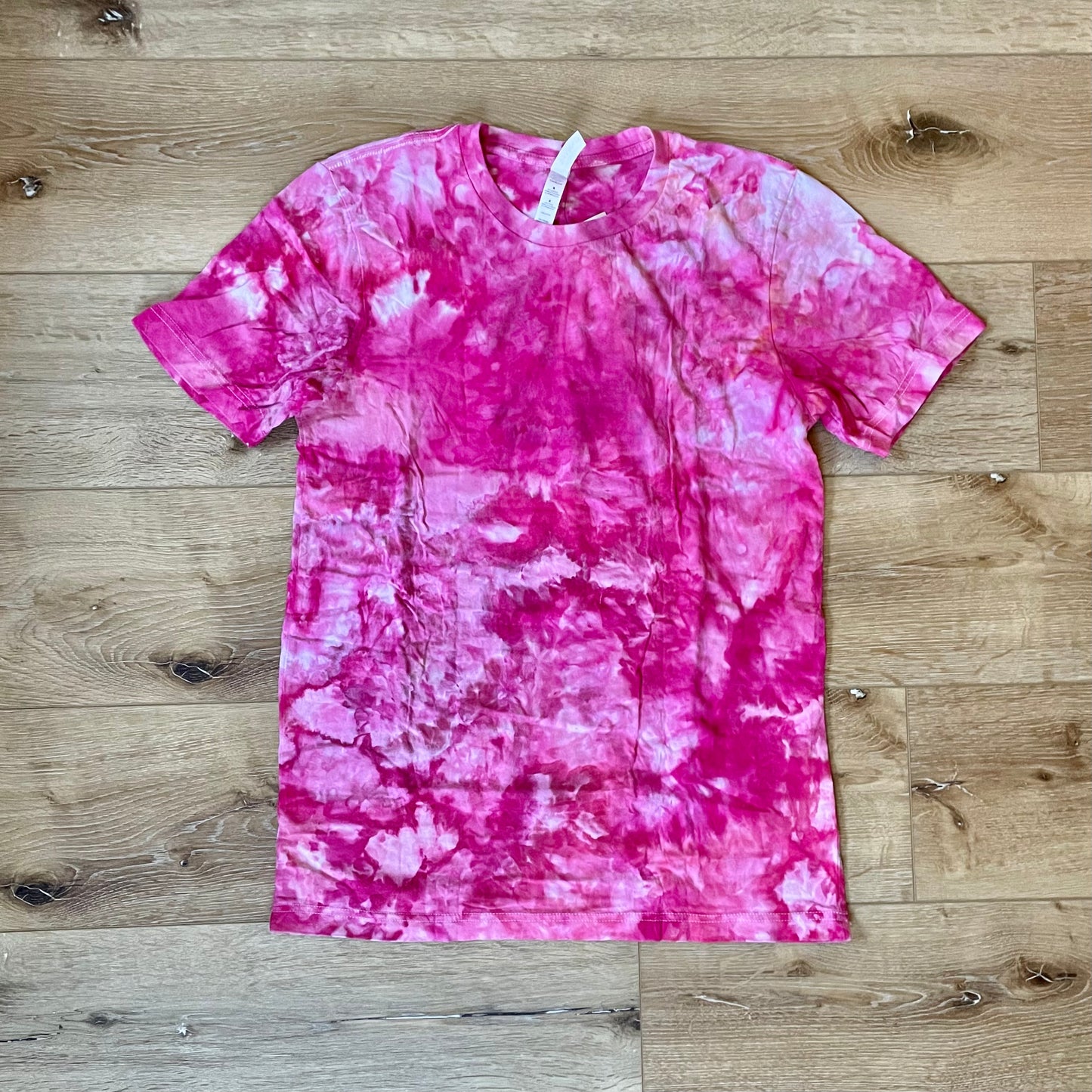 Blossom Pink Ice-Dyed Adult Unisex T-shirt