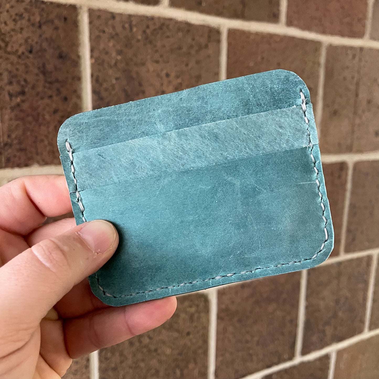 Leather Layers Wallet Hand Stitched
