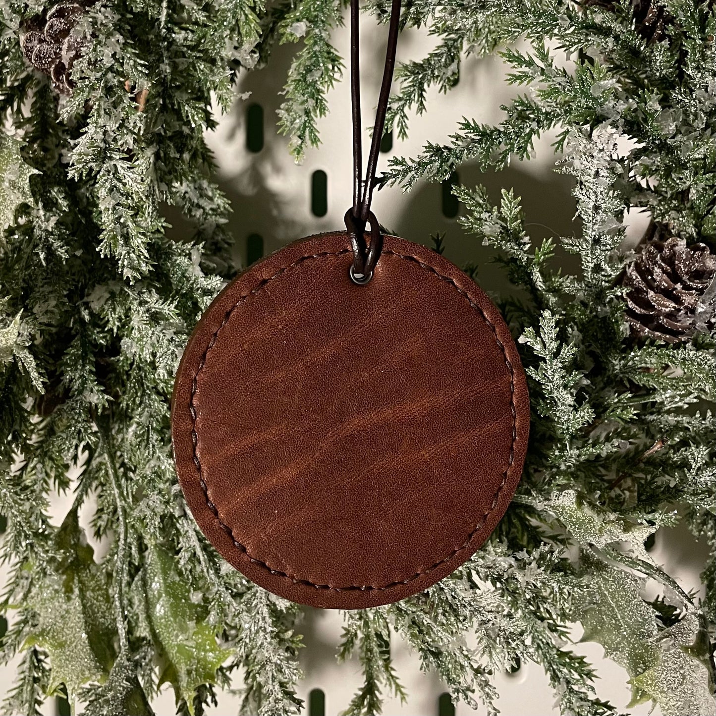 Leather Ornament #6