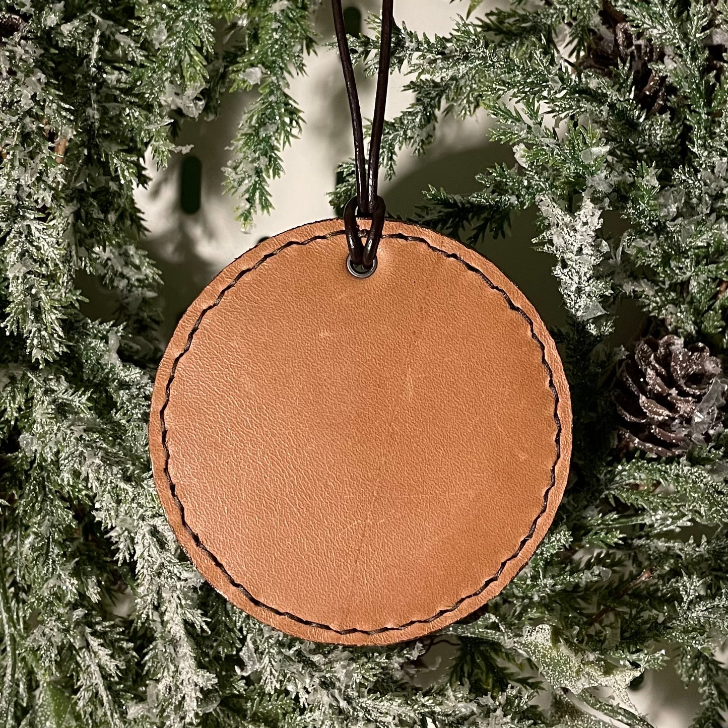 Leather Ornament #14