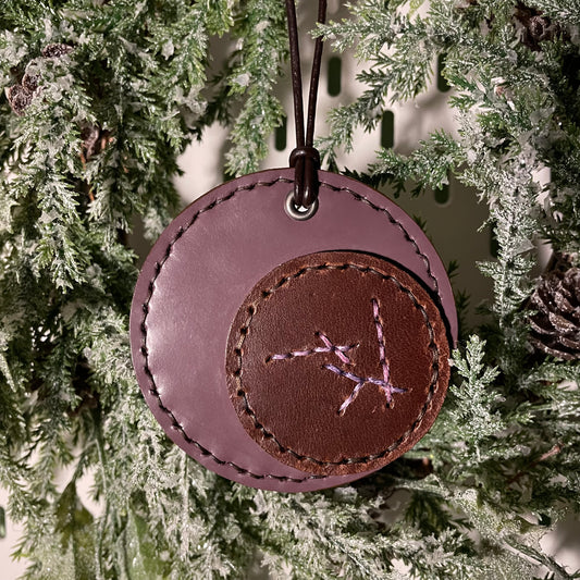 Leather Ornament #10