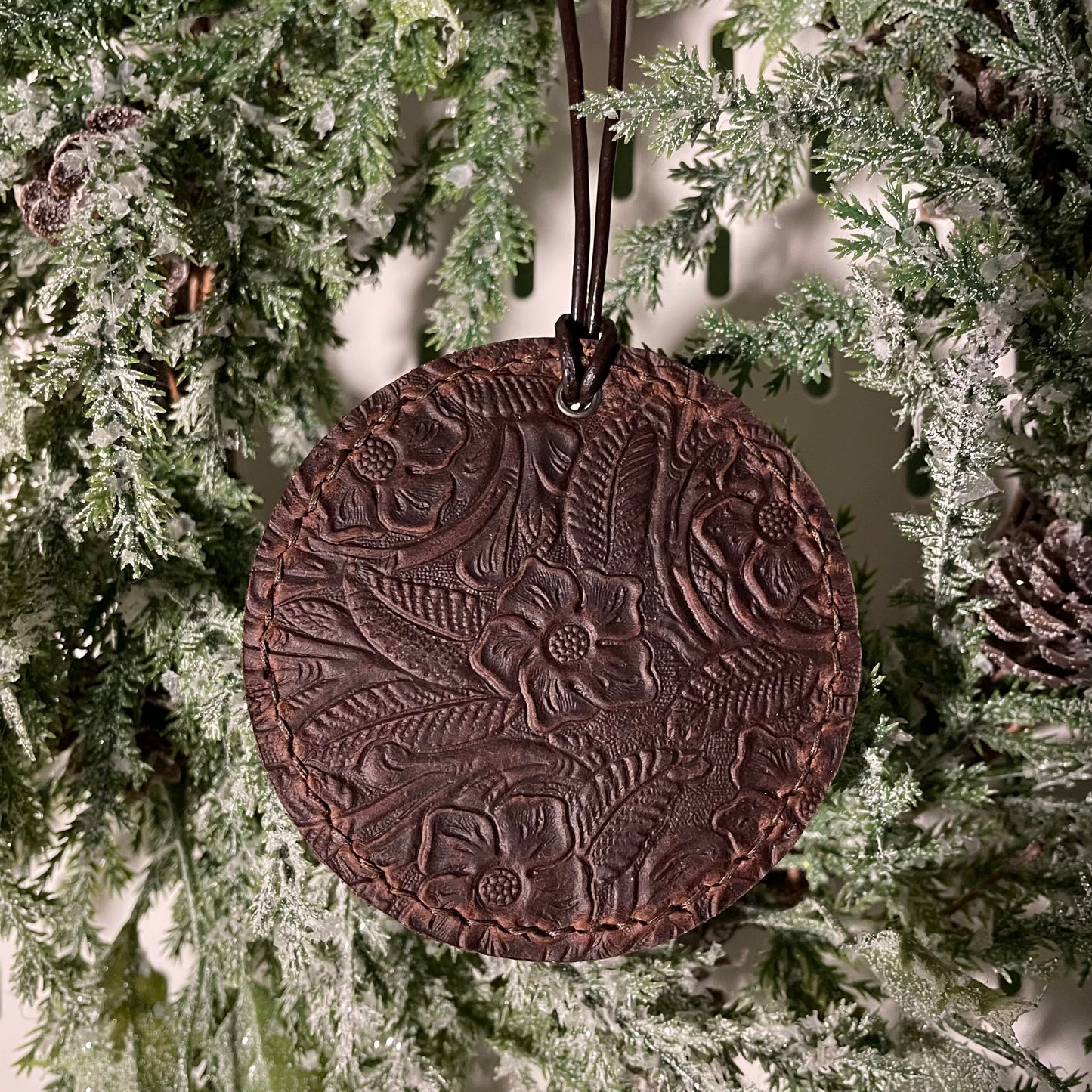 Leather Ornament #31