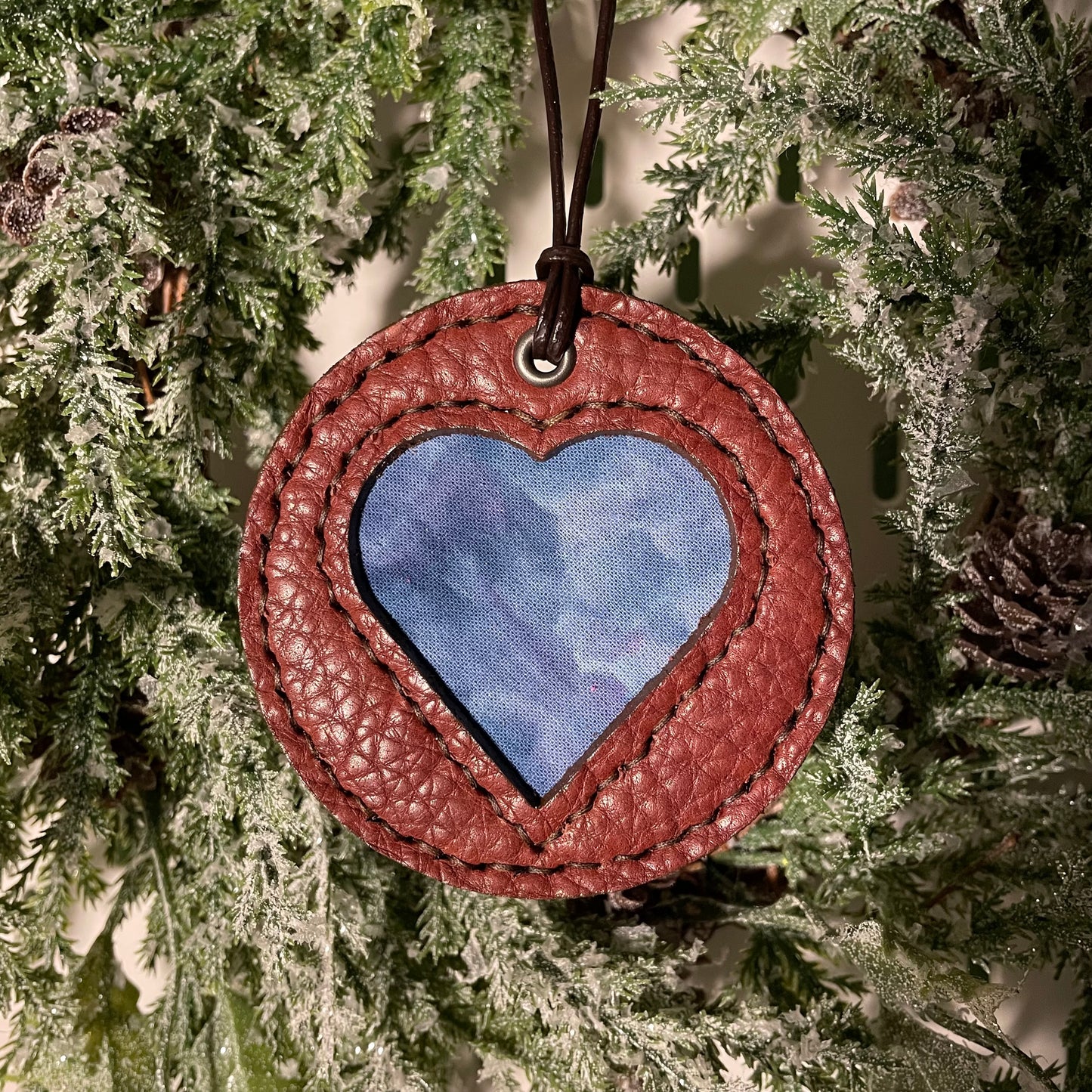 Leather Ornament #28