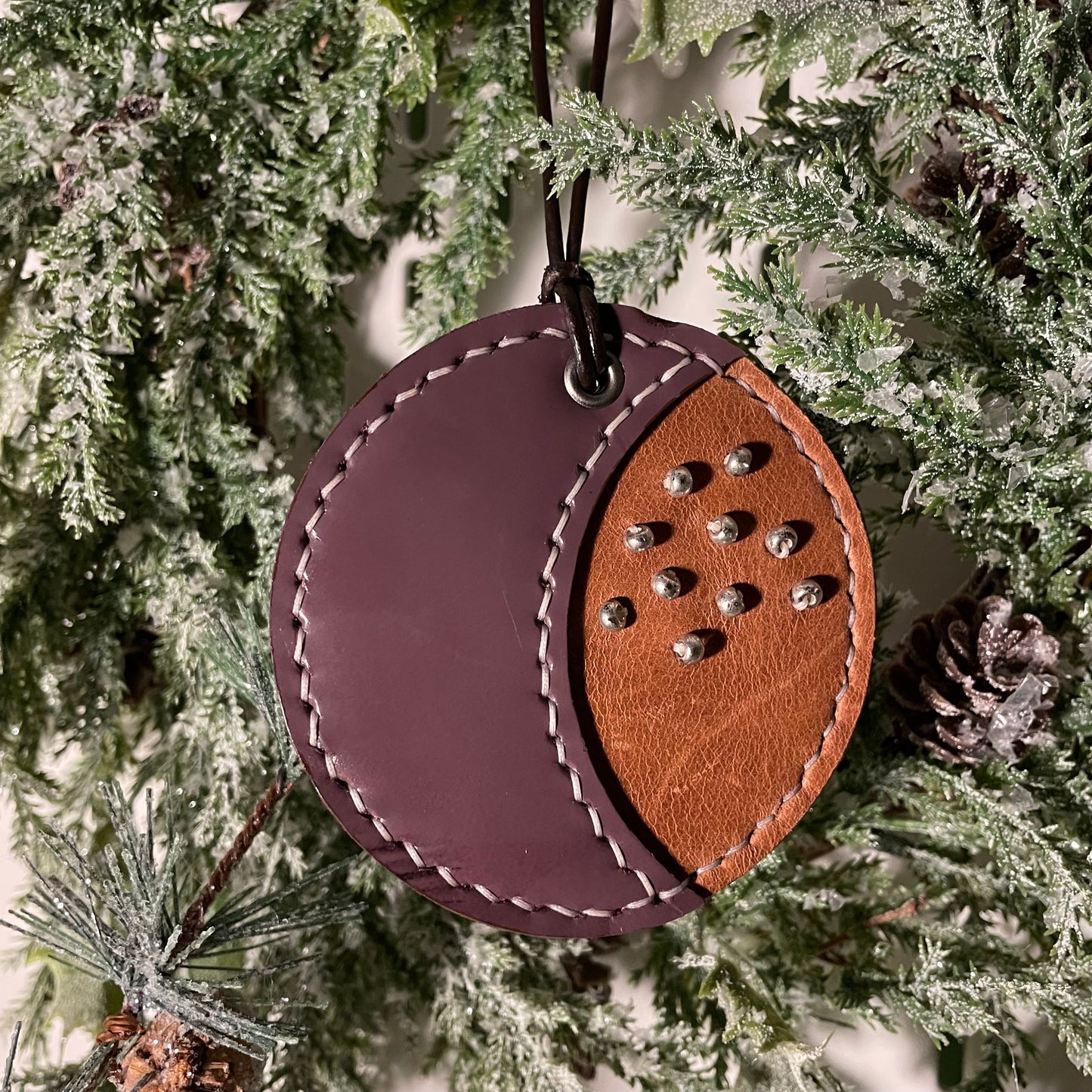 Leather Ornament #12