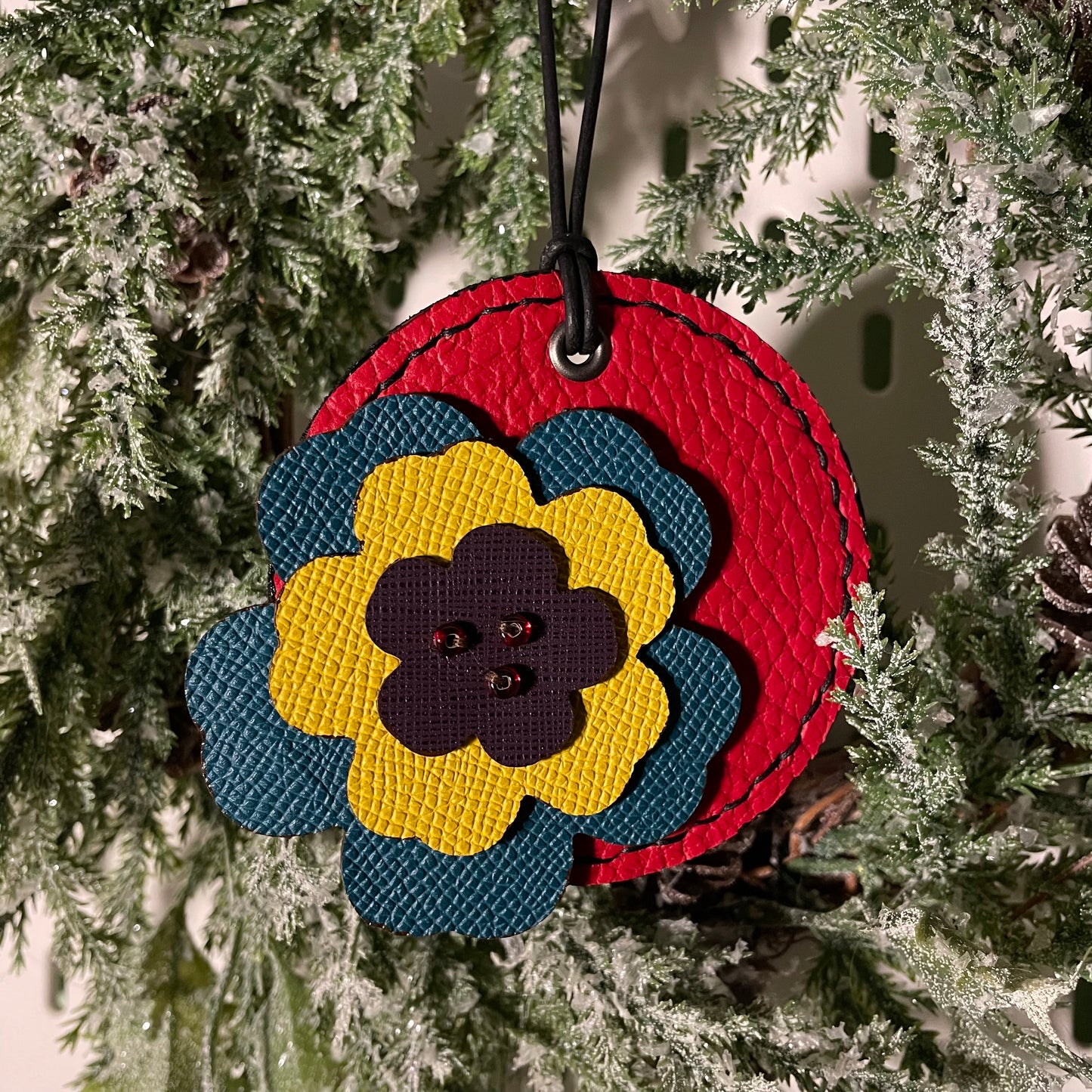 Leather Ornament #36
