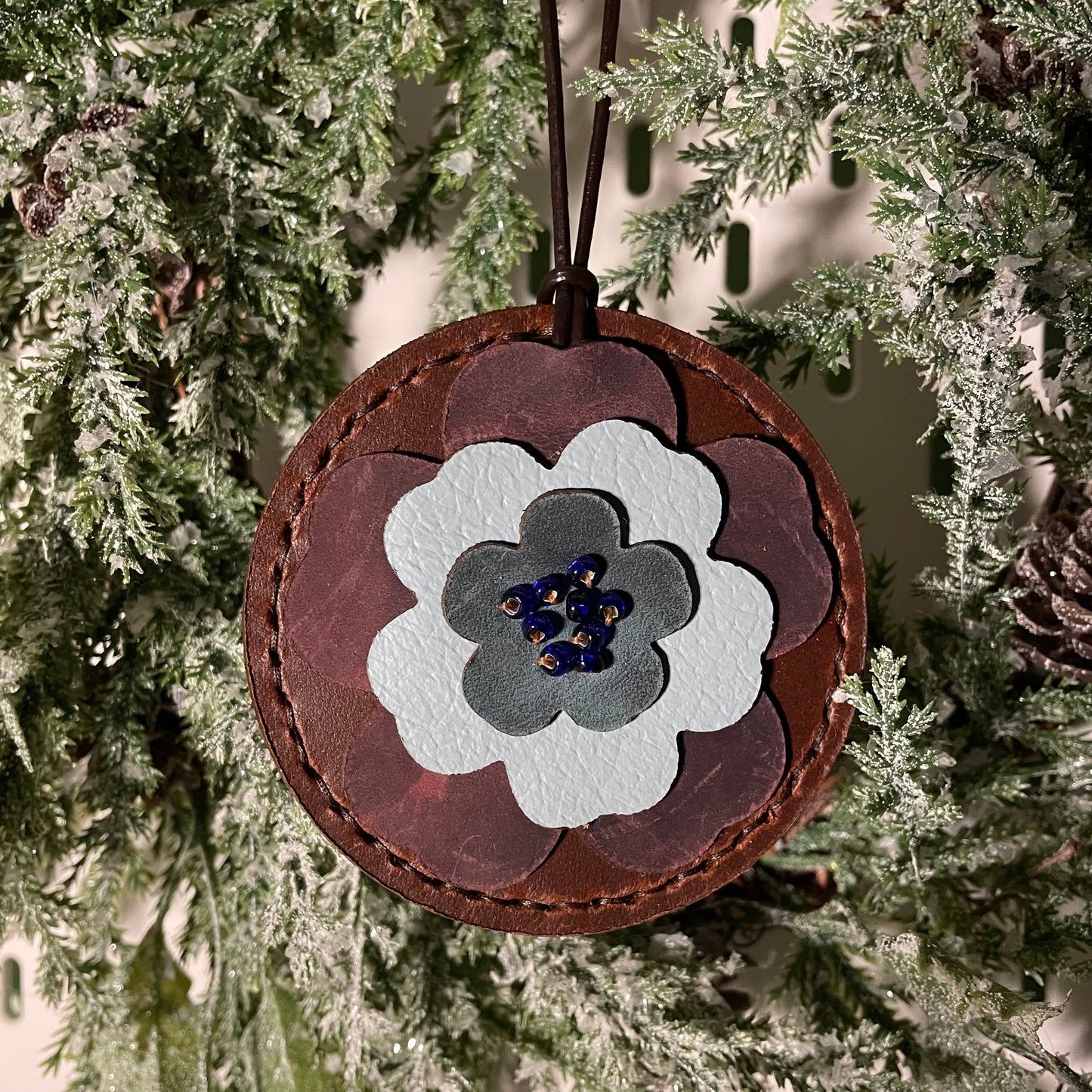 Leather Ornament #37
