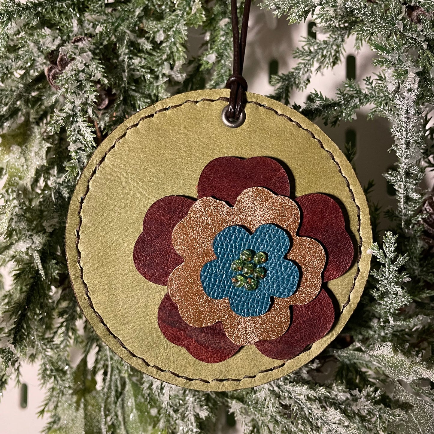 Leather Ornament #43