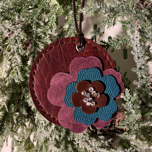 Leather Ornament #39