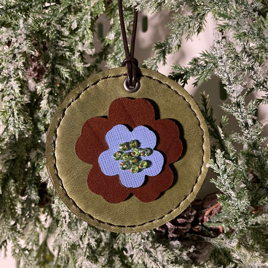 Leather Ornament #46