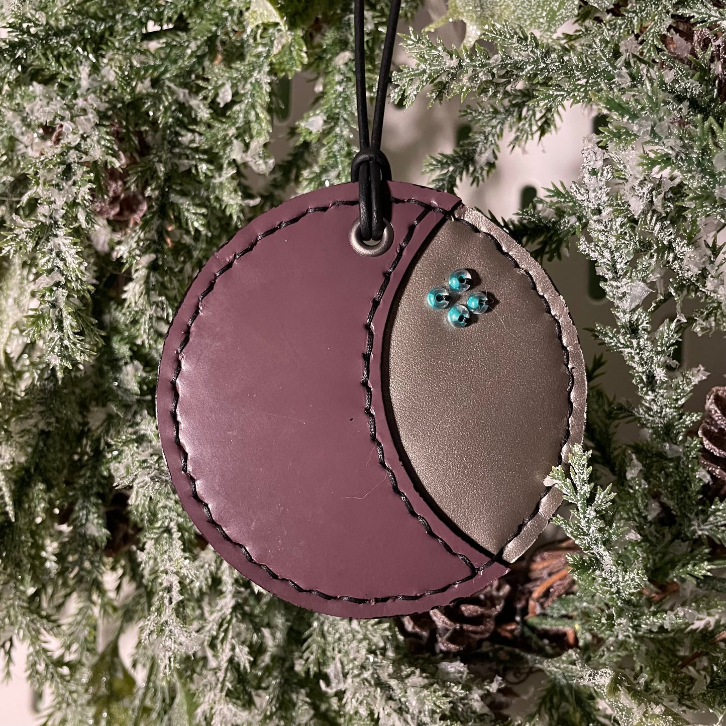 Leather Ornament #11