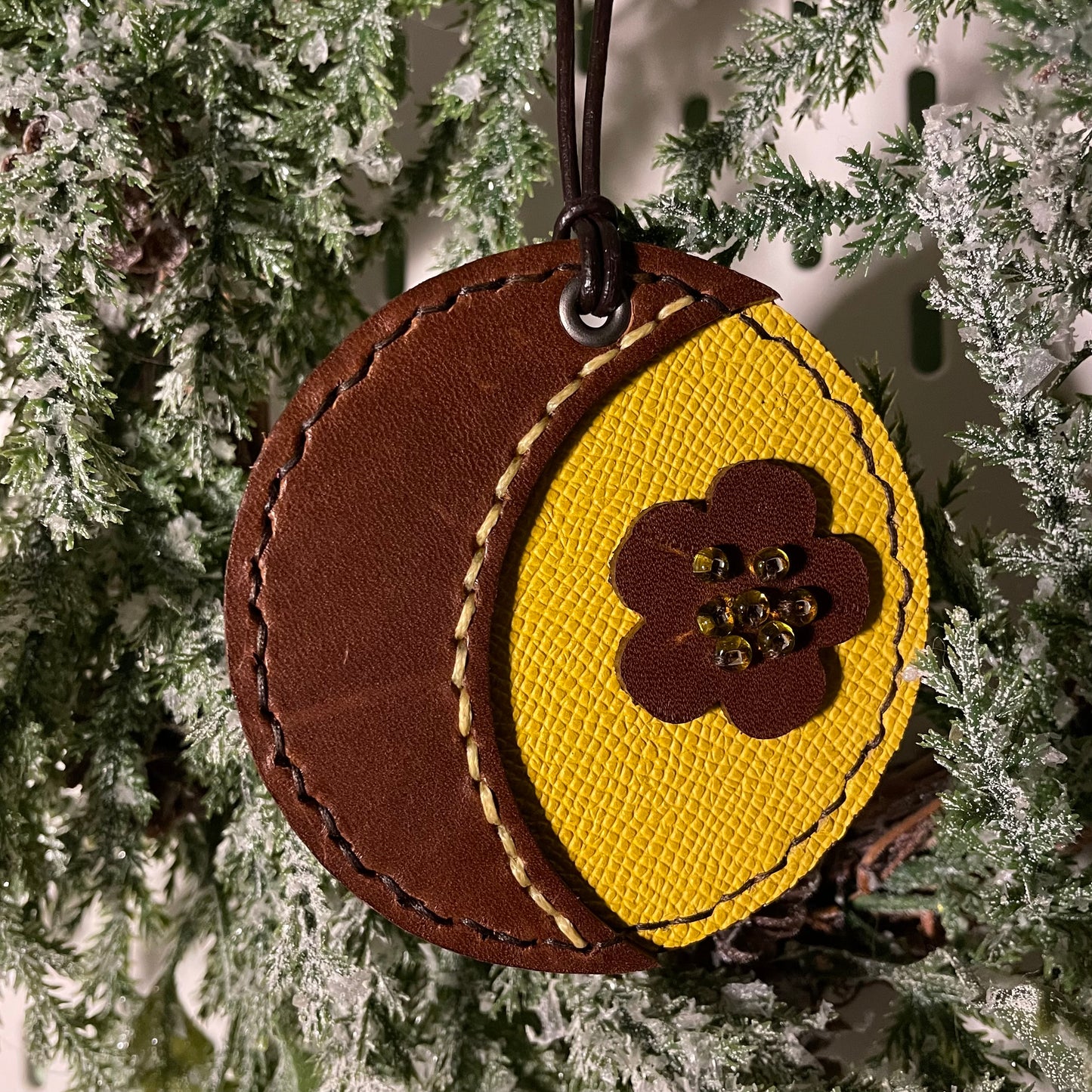 Leather Ornament #7