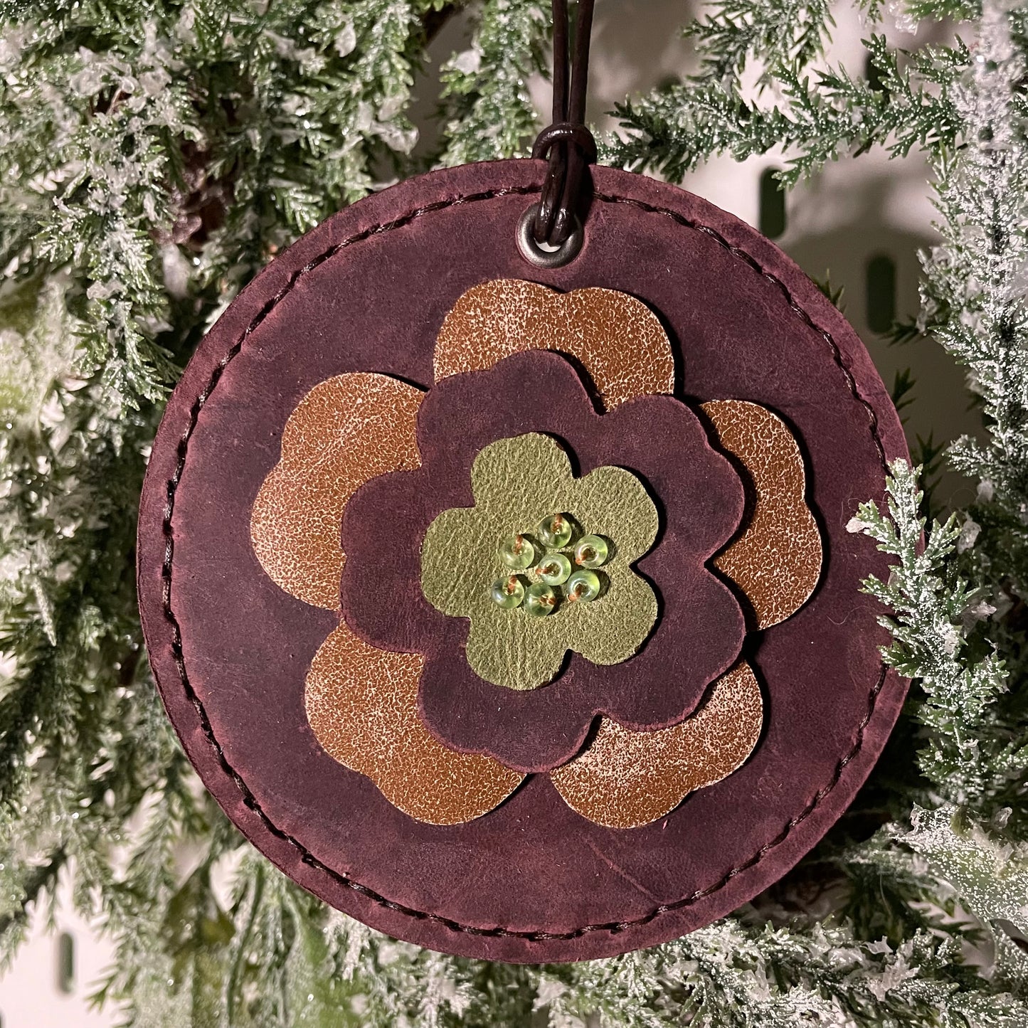 Leather Ornament #42