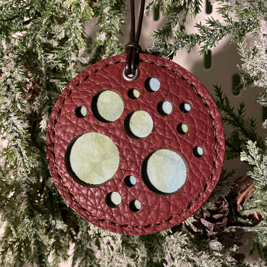 Leather Ornament #33