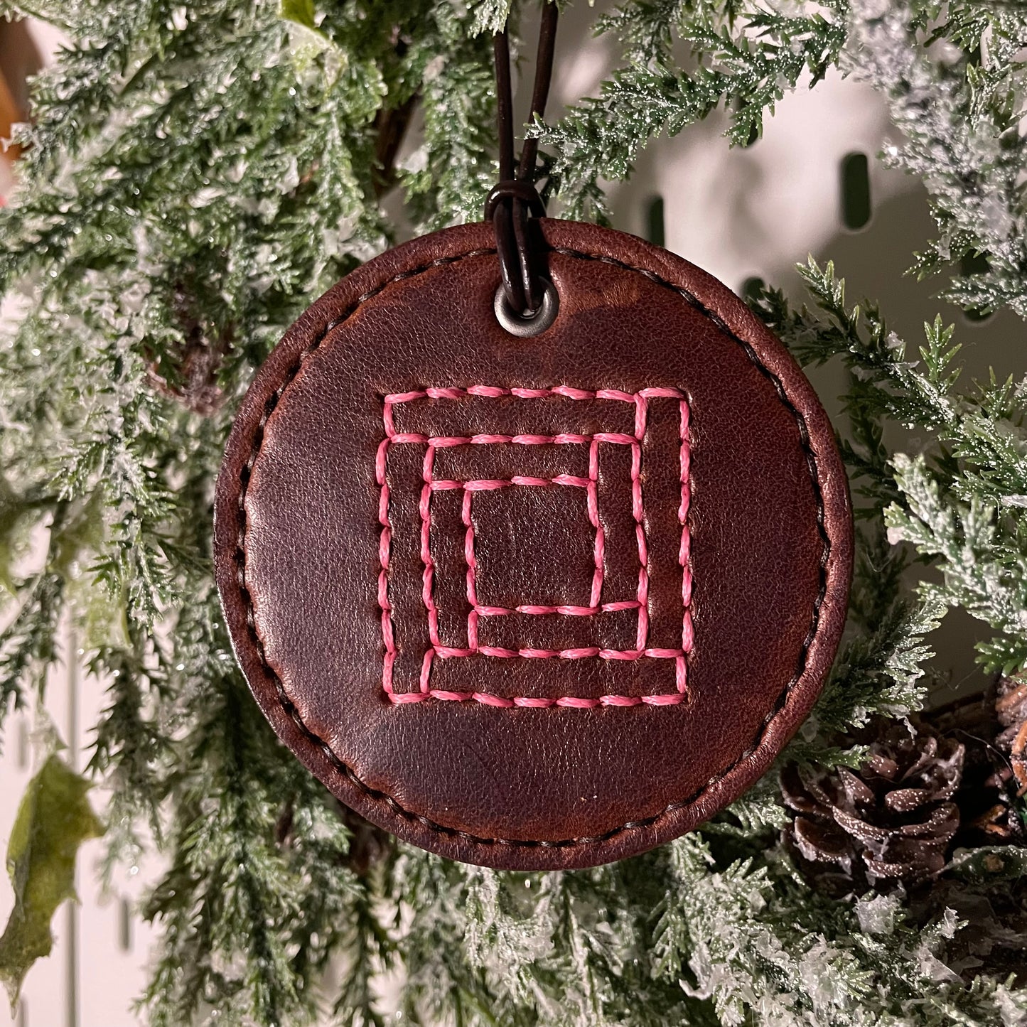 Leather Ornament #4