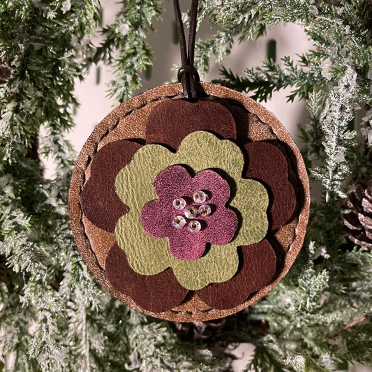 Leather Ornament #52