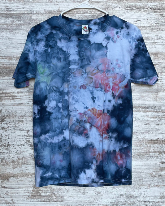 Navy Pop Ice-Dyed Youth T-shirt