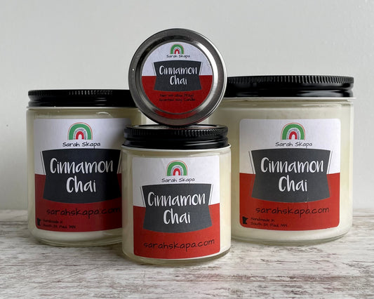 Cinnamon Chai Scented Soy Candle