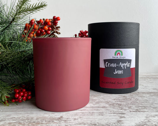 Cran-Apple Jam Soy Candle